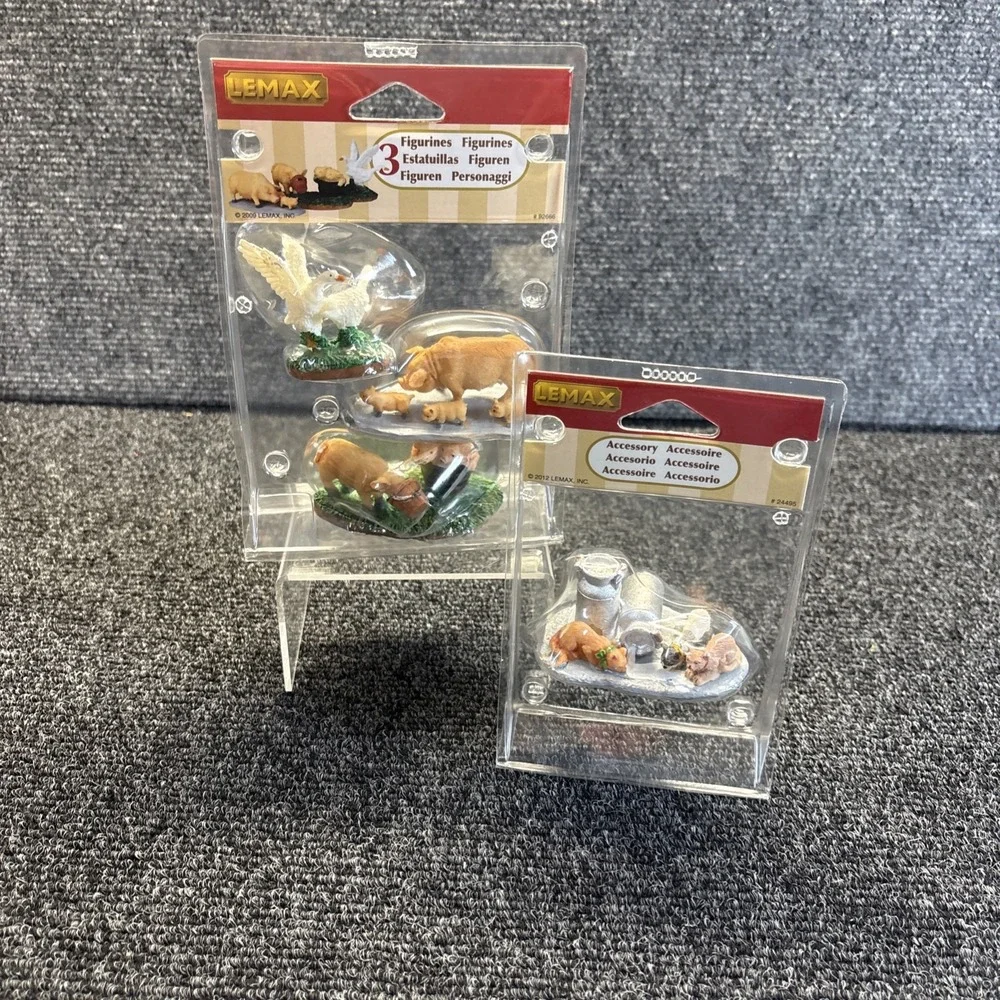 Lemax~Coventry Cove~Accessories Set of Farm Animals~24495/62999